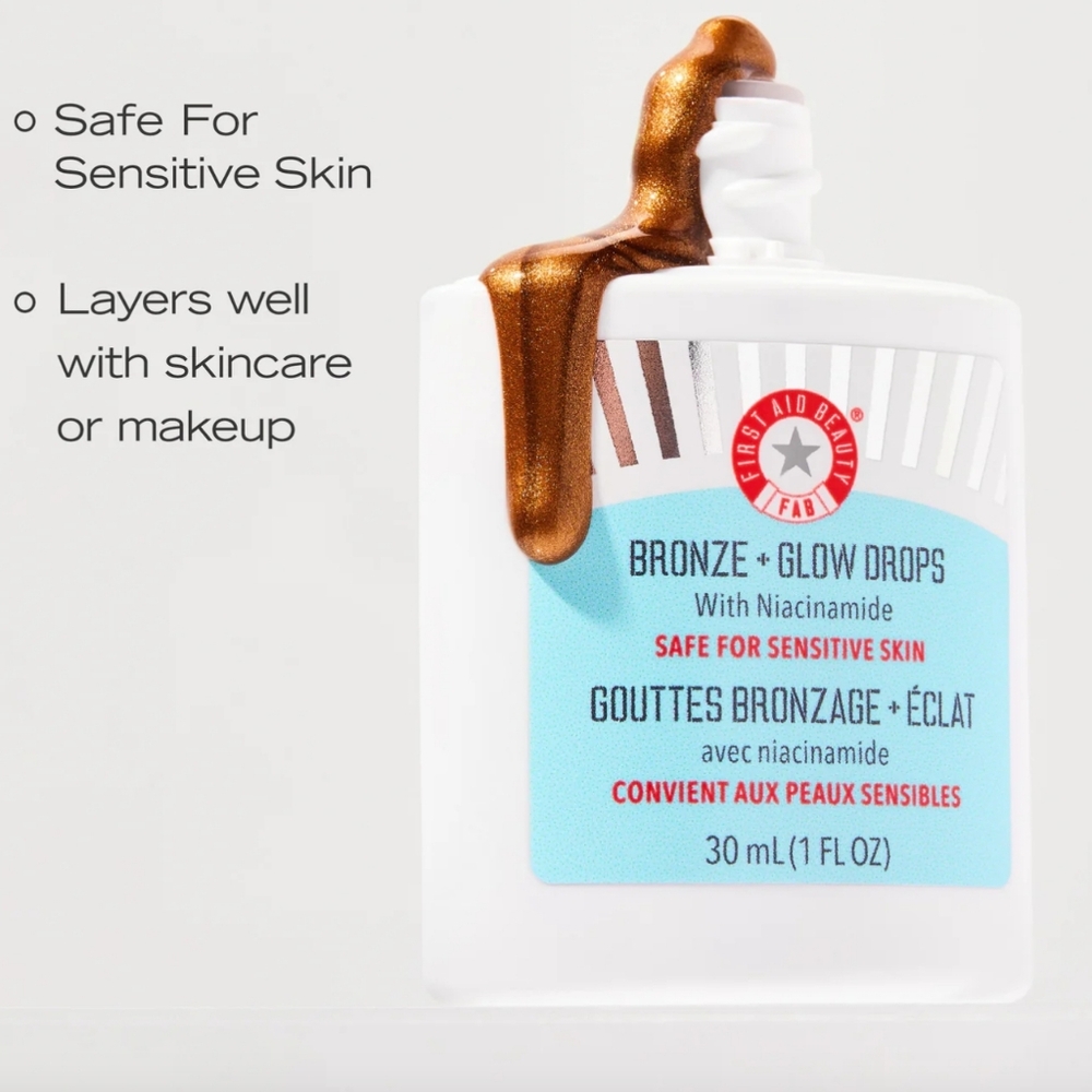 4/25 bundle item. First Aid Beauty Bronze Drops
